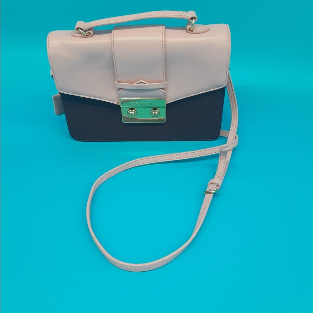Elegant Juicy Couture Two-Tone Handbag
